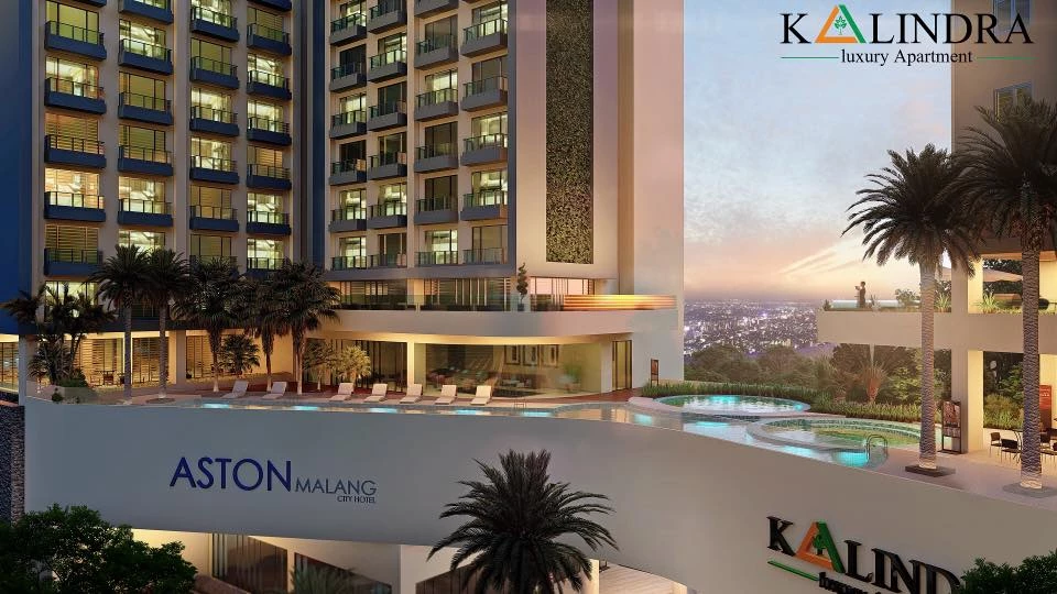 Connecting-area-Apartment-The-Kalindra-Malang